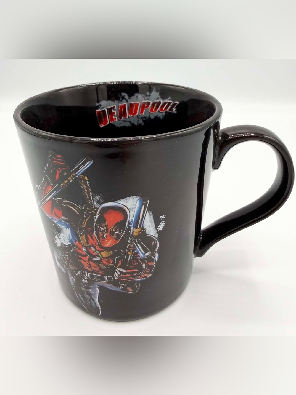 Deadpool Marvel 12 oz. Ceramic Coffee Mug Cup (Microwave & Dishwasher Safe)